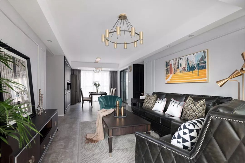 美式風格4室2廳，帶有現代時尚感，打造一個精致高級的理想住所！
