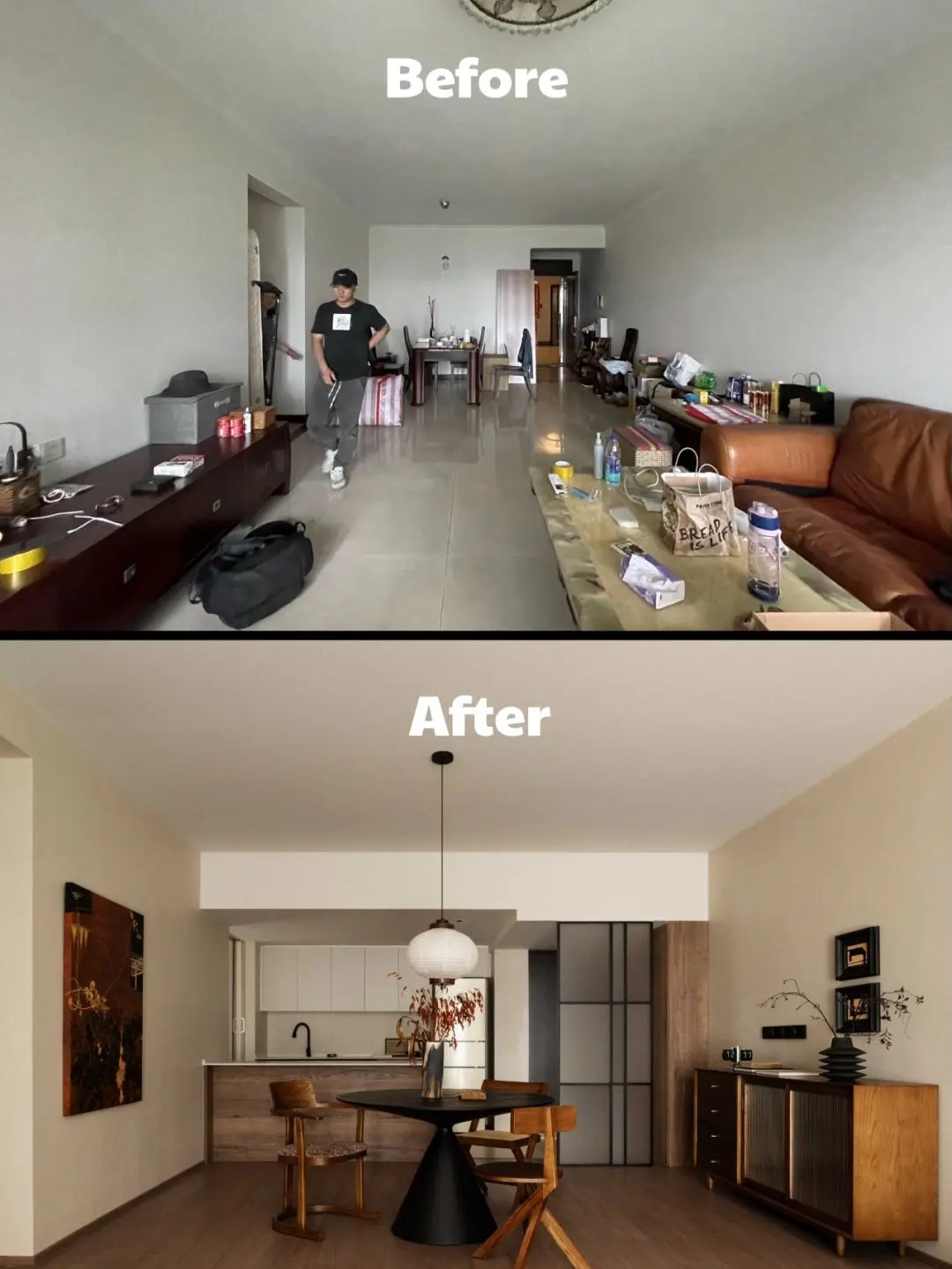 南昌二手房翻新装修，爆改115㎡旧房️邻居惊呆了~